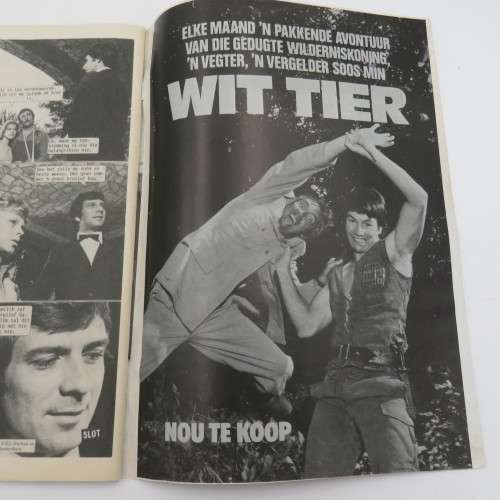 Vintage photo comic book - Die Swart Luiperd - no 217