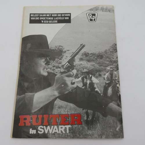 Vintage photo comic book - Die Swart Luiperd - no 217