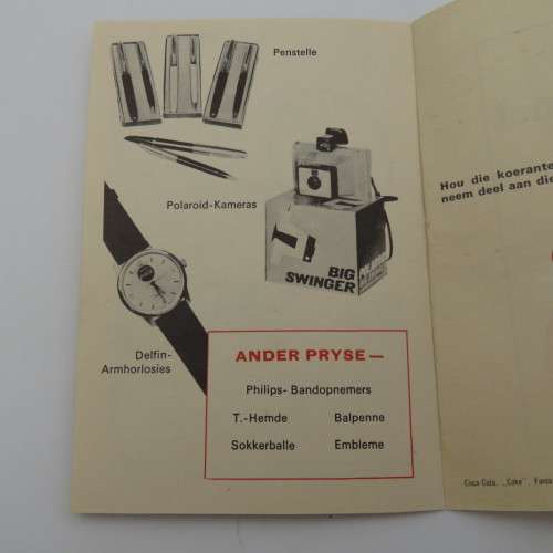 1969 Russel Yo-Yo competition booklet in excellent condition - rarely seen