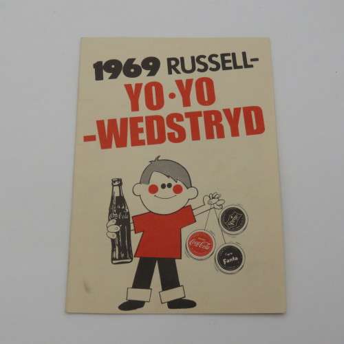 1969 Russel Yo-Yo competition booklet in excellent condition - rarely seen