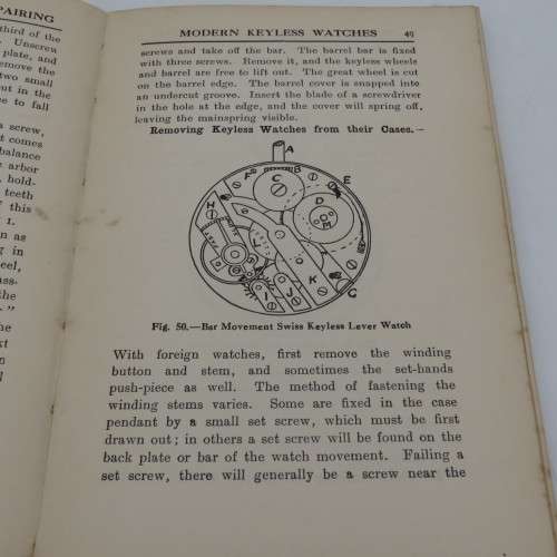 Watch cleaning and Repairing fully Illustrated handbook