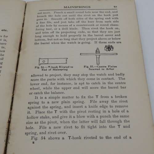 Watch cleaning and Repairing fully Illustrated handbook