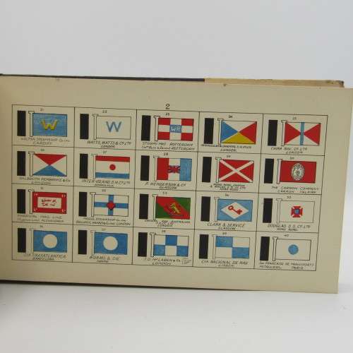 Brown`s Flags & Funnels of Steamshop Companies 1951 SA Navy copy