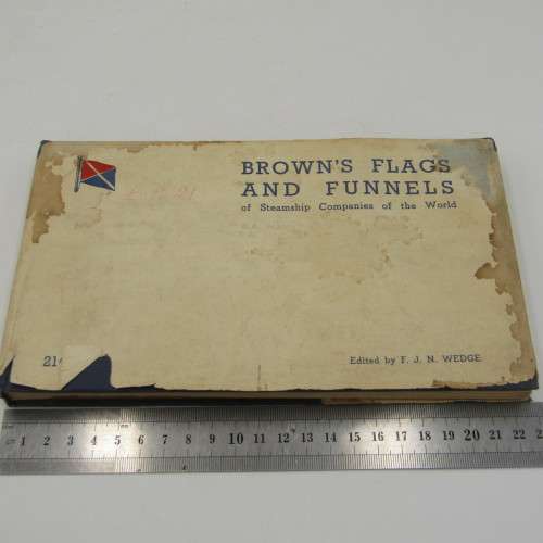 Brown`s Flags & Funnels of Steamshop Companies 1951 SA Navy copy