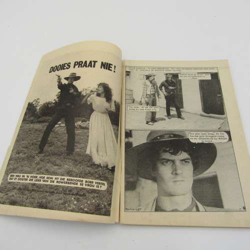 Afrikaans photo comic book - Ruiter in Swart no 427