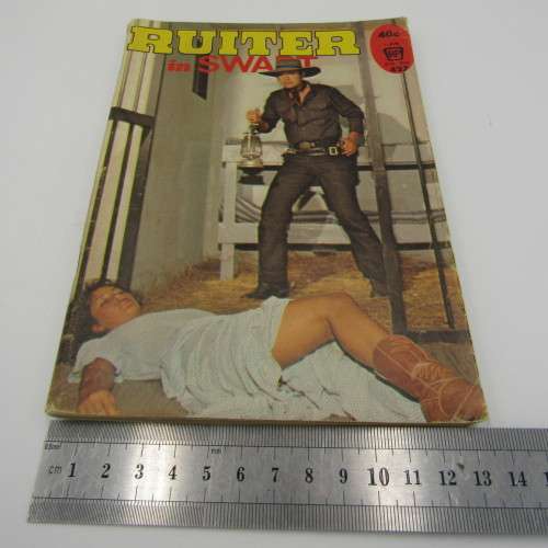 Afrikaans photo comic book - Ruiter in Swart no 427