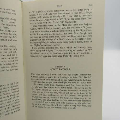 Flying Fury by James TB McCudden RFC