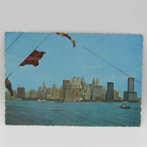 Lot of 15 USA vintage postcards - all used with stamps