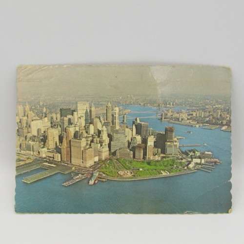 Lot of 15 USA vintage postcards - all used with stamps