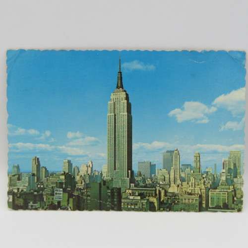 Lot of 15 USA vintage postcards - all used with stamps