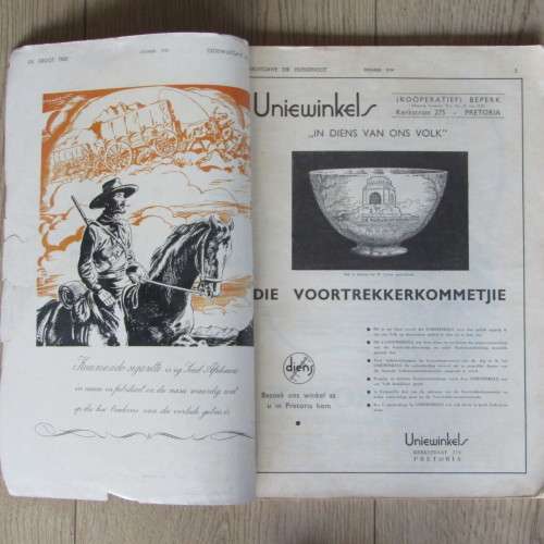 Die Groot Trek Gedenkuitgawe van Huisgenoot Desember 1938
