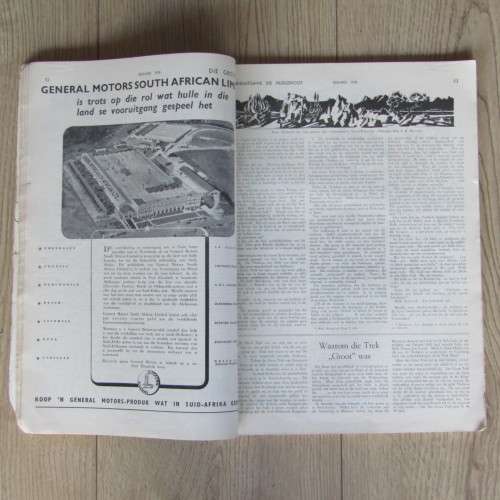 Die Groot Trek Gedenkuitgawe van Huisgenoot Desember 1938