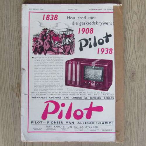 Die Groot Trek Gedenkuitgawe van Huisgenoot Desember 1938