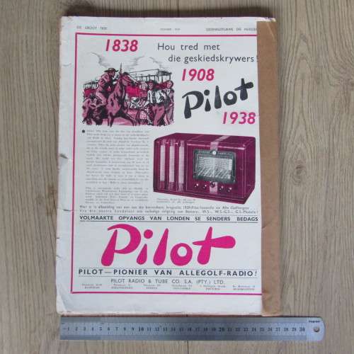 Die Groot Trek Gedenkuitgawe van Huisgenoot Desember 1938