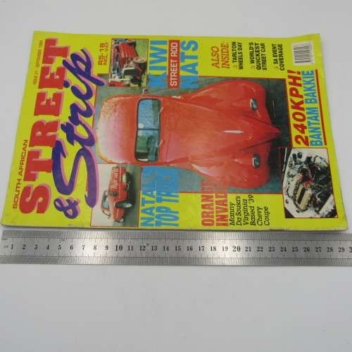Lot of 9 Vintage Street and Strip car magazines
