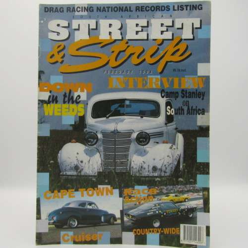 Lot of 9 Vintage Street and Strip car magazines