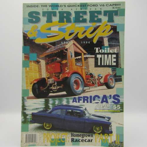 Lot of 9 Vintage Street and Strip car magazines