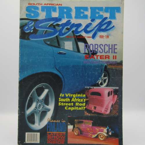 Lot of 9 Vintage Street and Strip car magazines