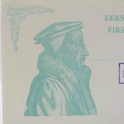 South West Africa Calvin`s Death set on First Day Cover SACC 225,226