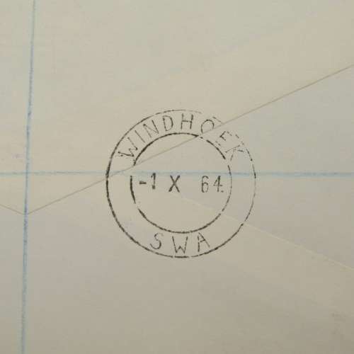 South West Africa Calvin`s Death set on First Day Cover SACC 225,226