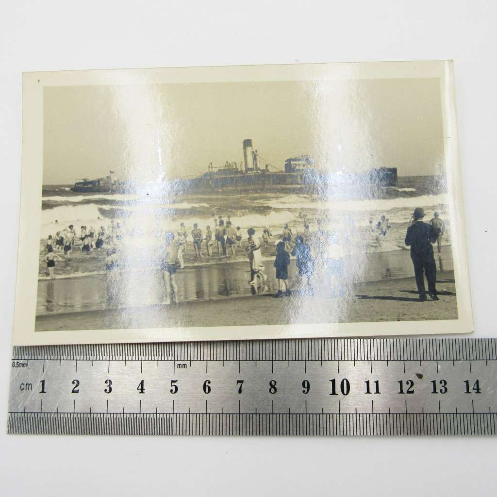 Vintage photo taken at Durban, South Beach