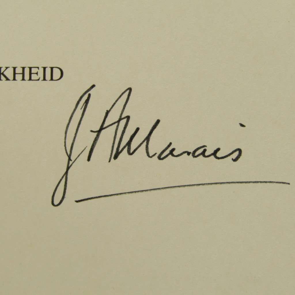 Jaap Marais - Waarheid en werklikheid geteken deur die skrywer