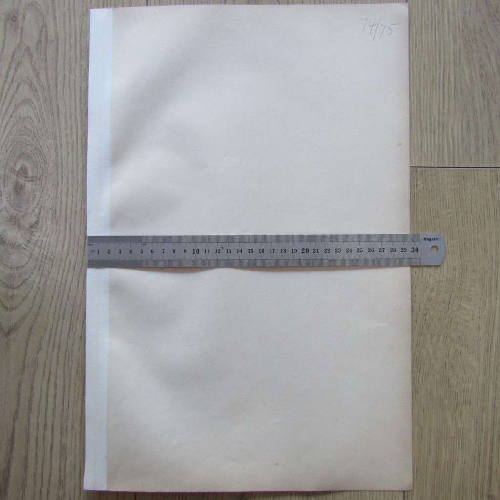 1901 Map of East Asia on A2 - 1 : 10 000 000 scale