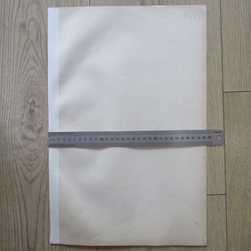 1901 Map of Southern Africa on A2 - 1 : 10 000 000 scale