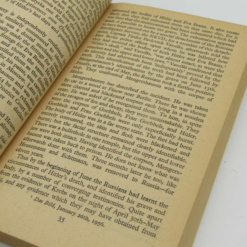 The Last Days of Hitler by H.R. Trevor-Roper