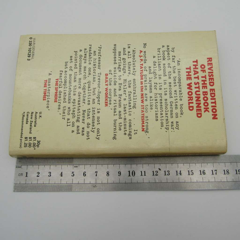 The Last Days of Hitler by H.R. Trevor-Roper