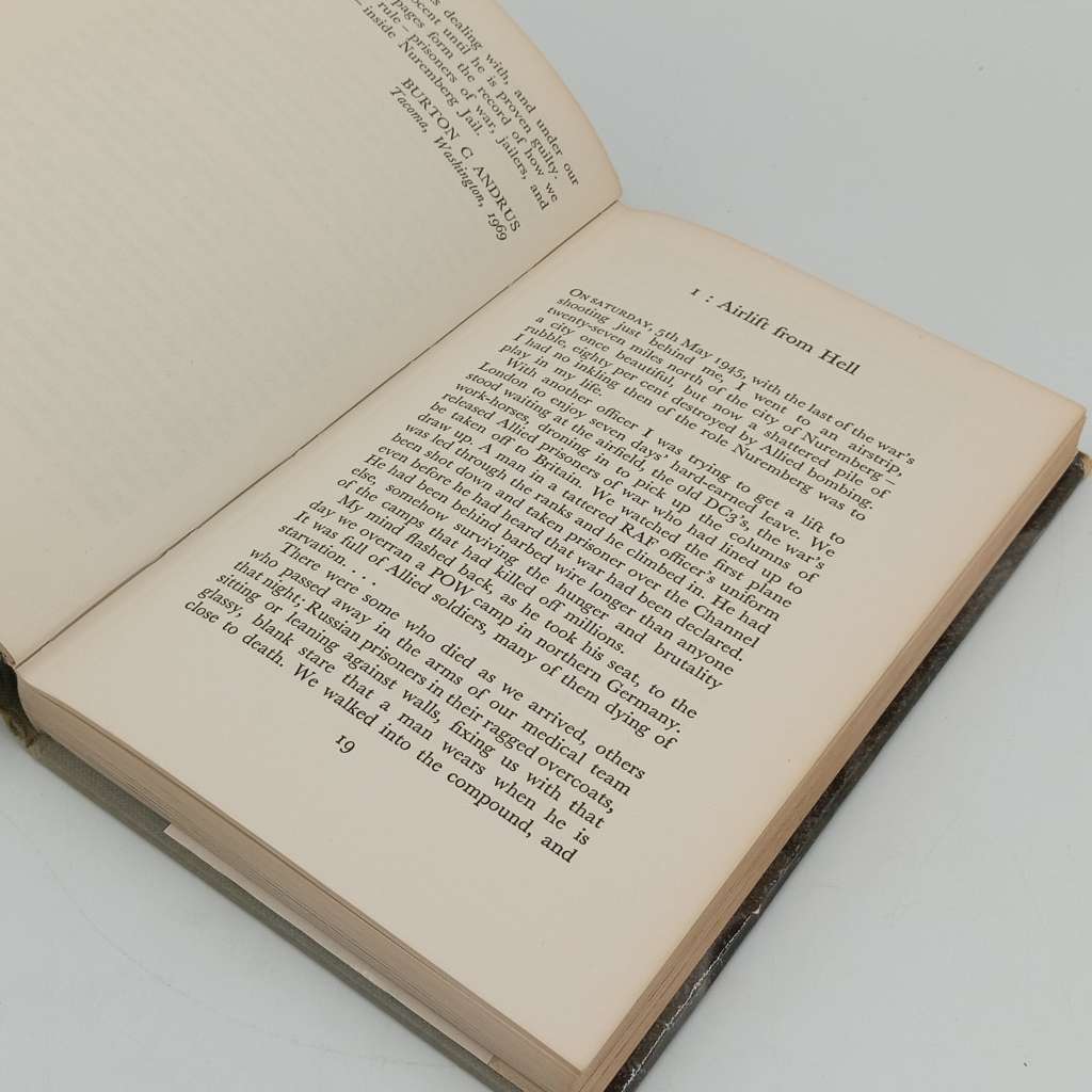 The Infamous of Nuremberg by colonel Burton C. Andrus