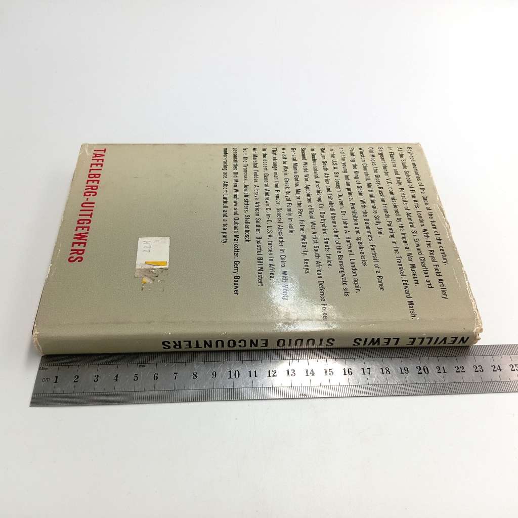 Studio encounters by Nevile Lewis 1963 first edition