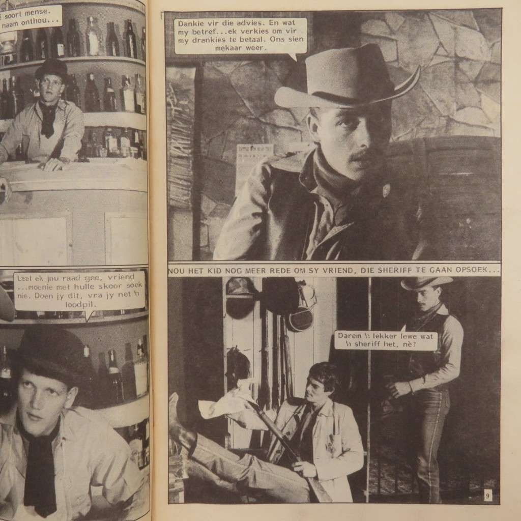 Kid die swerwer no 179 Afrikaans photo comic back