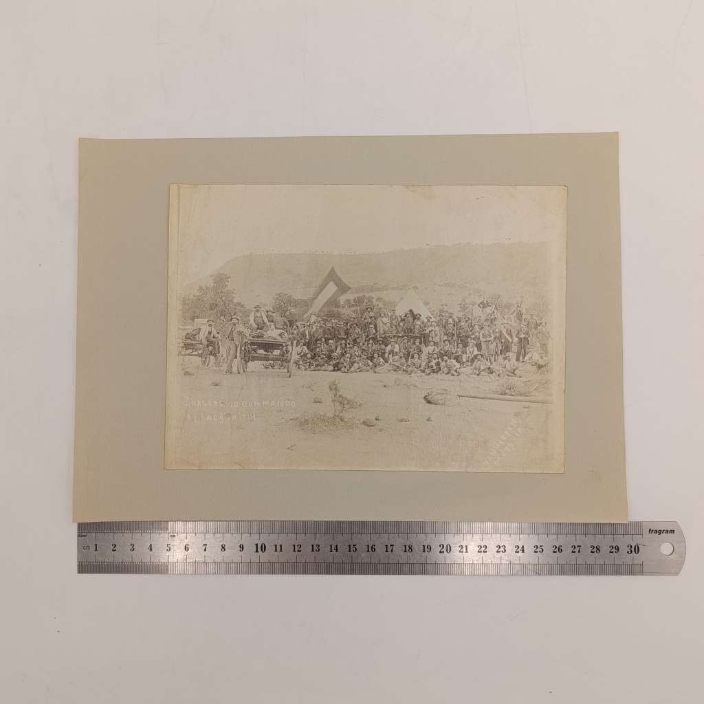 Boer war photo Burgers op commando Ladysmith 150mmx210mm - softer paper