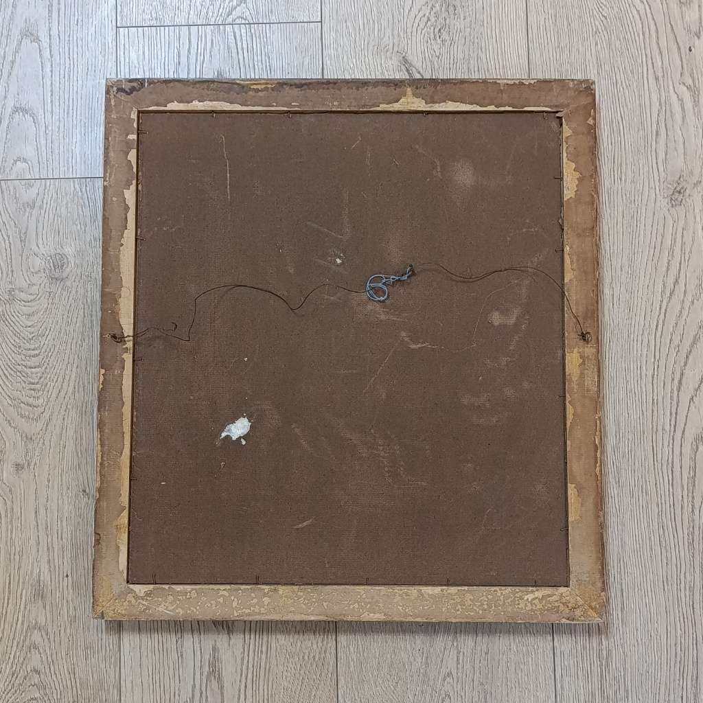 Vintage Tretchikoff print in frame - 60.9cm x 55..8cm