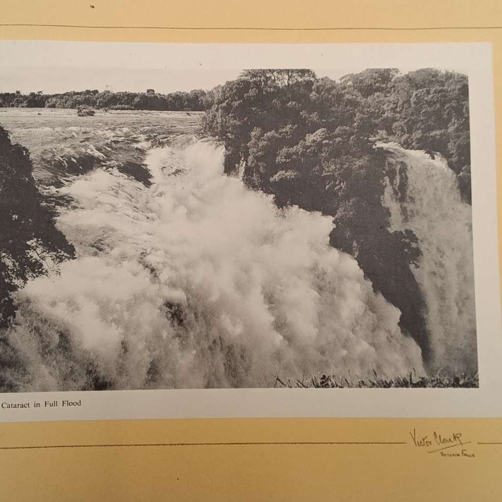 Souvenir of The Victoria Falls by Victor Clark