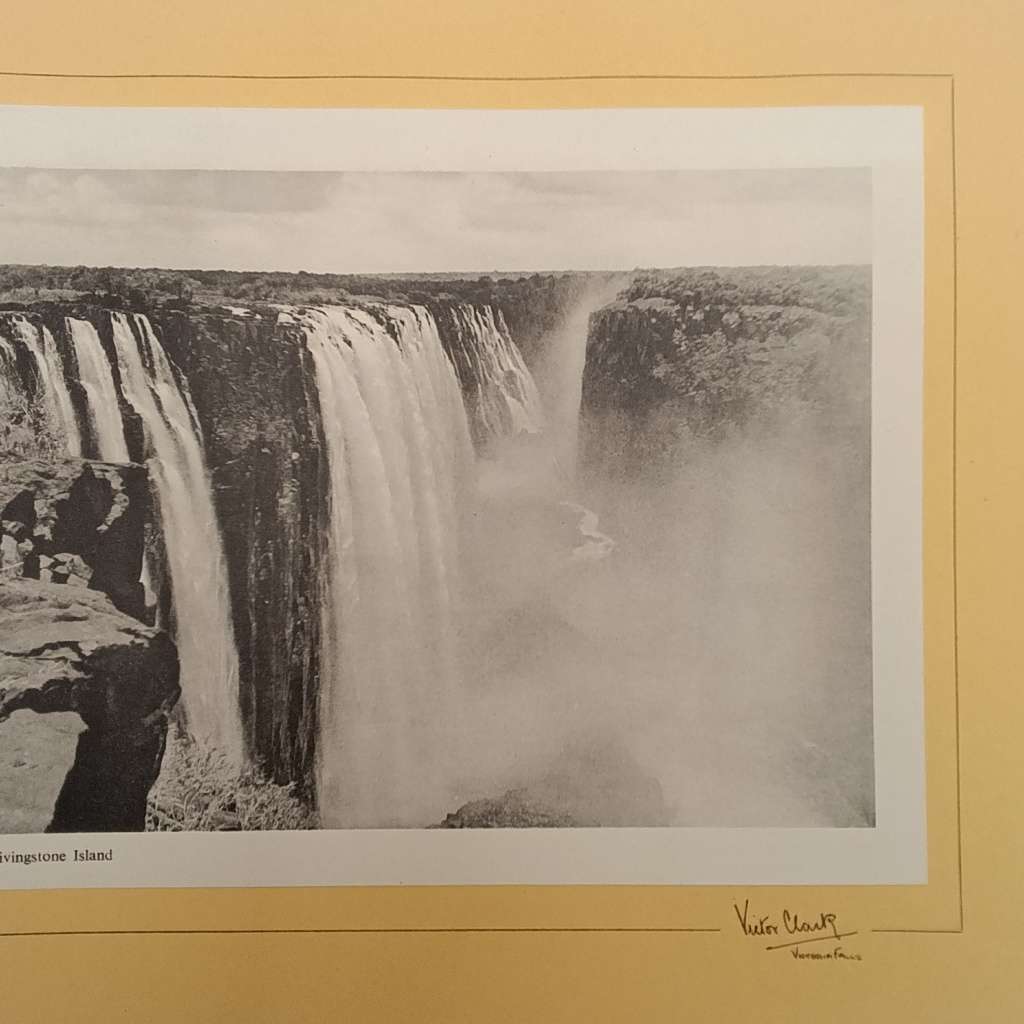 Souvenir of The Victoria Falls by Victor Clark