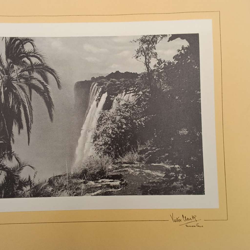 Souvenir of The Victoria Falls by Victor Clark
