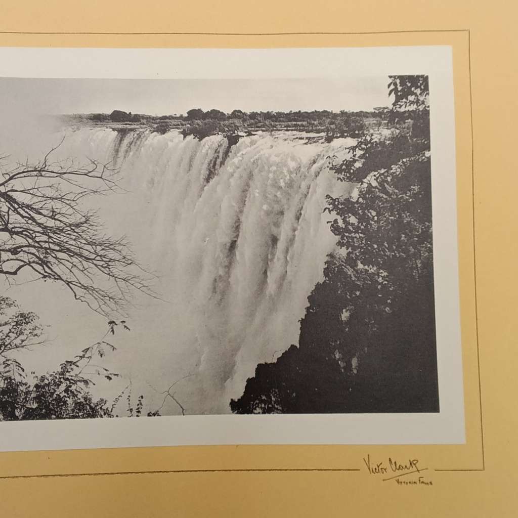 Souvenir of The Victoria Falls by Victor Clark
