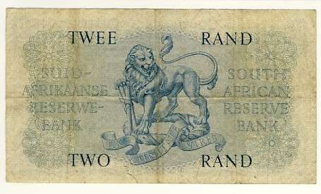 Rissik R2 note  with very nice number small tear in bottom