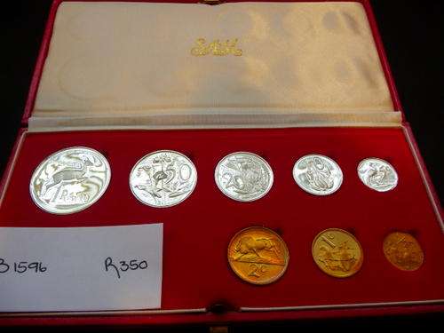 South Africa 1981 Short Proof set in long Proof set box