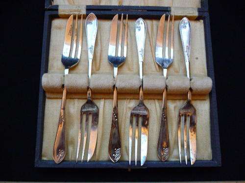 Cake Fork Set - EPNS