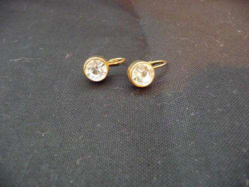 Pair of Diamante Earrings - Lovely