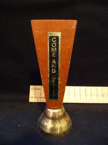 Come and get it Bell and Bottle Opener