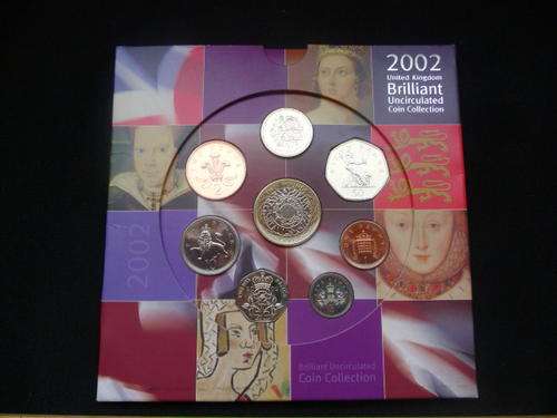 2002 UK Brilliant Uncirculated Coin Collection