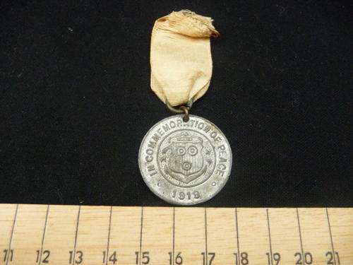In Commemoration of Peace 1919 Medal