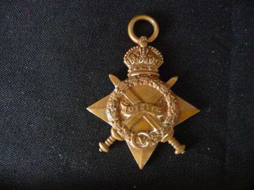 WW I 1914 - 1915 Star