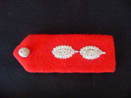 Two Leaves Territory Army Officers Gorget Patch @@@ Crazy R1 Start