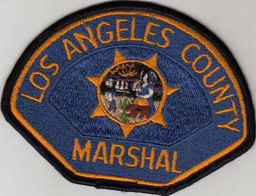 USA Law Enforcement Badge - Los Angeles County Marshal