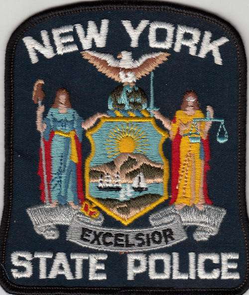 USA Law Enforcement Badge - New York State Police